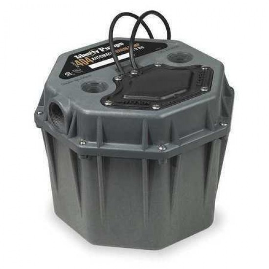 Liberty Pumps 404 Sink Pump System,4.3 Gal,1/3 Hp,115V,5A
