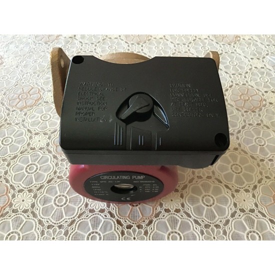 Bronze Water Circulating Pump W/Check Valve 3-Speed Pump 115V 270W