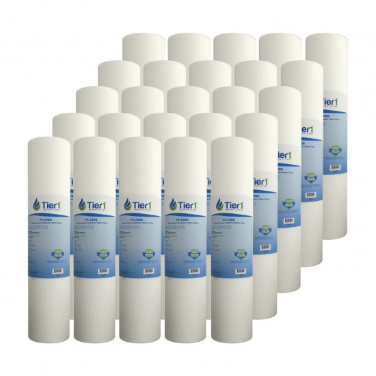 20 x 4.5 Inch 5 Micron DGD-5005-20 Polypropylene Sediment Water Filter 25 Pack