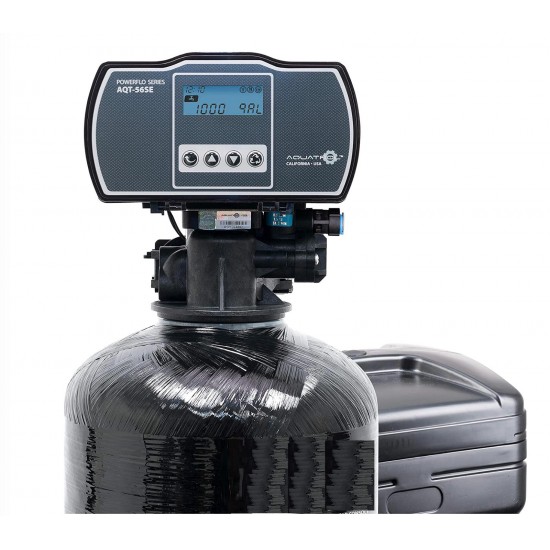 Premier Tannin Filter Water Softener - Meter Valve- 1 Cu Ft Whole House System