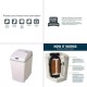 22,000-grain capacity water softener system