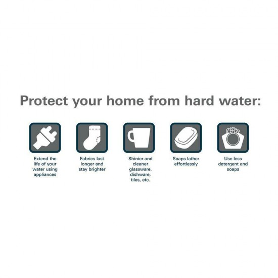 22,000-grain capacity water softener system