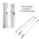 VIQUA VT4-DWS UV Bundle: Undersink POU Water Filter System + PLUS Extra Lamp