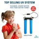 VIQUA VT4-DWS UV Bundle: Undersink POU Water Filter System + PLUS Extra Lamp