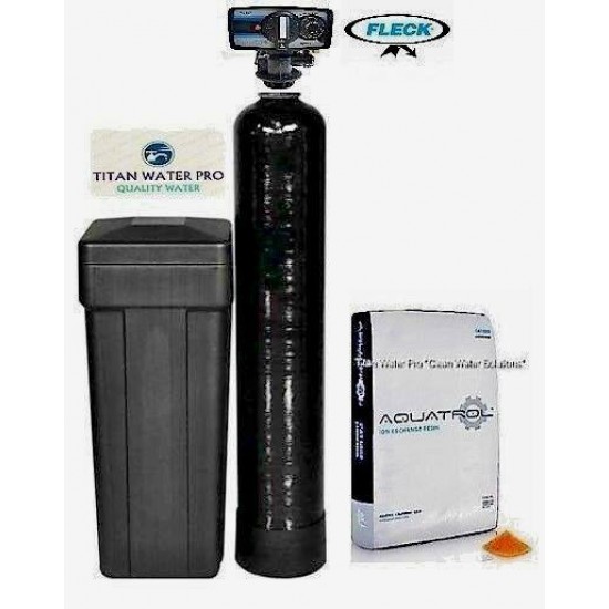 Water Softener Fleck 5600 Metered On Demand Ultra Efficient 64000 Grain 1252 2CF