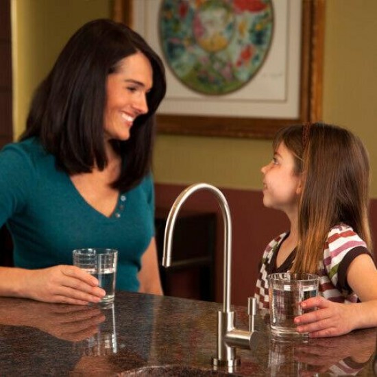 WaterChef U9000 Premium Under-Sink Water Filter System (Chrome Designer Faucet)