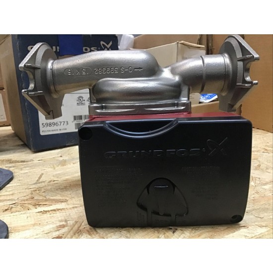 Grundfos 59896773, UPS15-55SFC, Flanged, Stainless Steel, 3-Speed Pump, 115 V.
