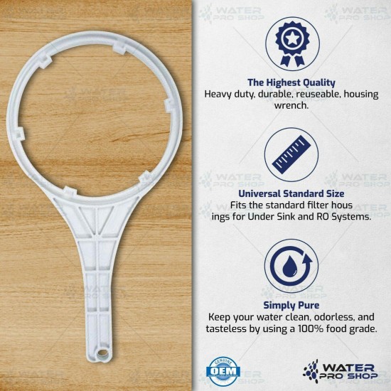 3 Stage Compact Space Saver, KDF 55 Whole House Home Water Filtration System.