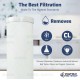 3 Stage Compact Space Saver, KDF 55 Whole House Home Water Filtration System.