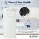 3 Stage Compact Space Saver, KDF 55 Whole House Home Water Filtration System.