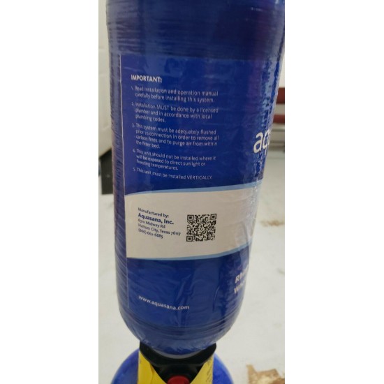 FILTRO aquasana whole house filtration system