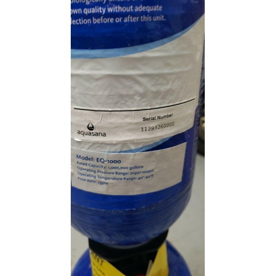 FILTRO aquasana whole house filtration system