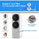 RO Reverse Osmosis Water Filtration System 400 GPD Under Sink Water Purifier Q6