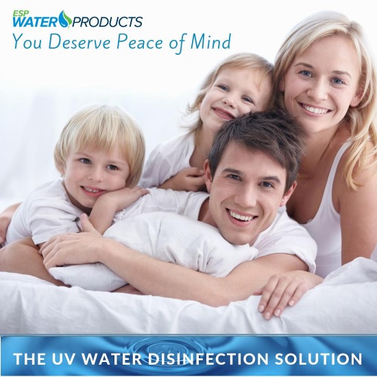 Viqua VH410-F20 UV Bundle: 18 GPM Whole Home System & Extra Replacement Lamp