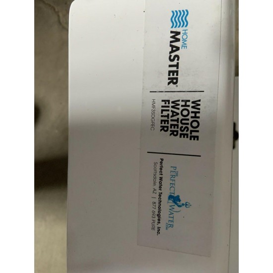 Home Master Whole House Three Stage Water Filtration System HMF3SDGFEC, open box