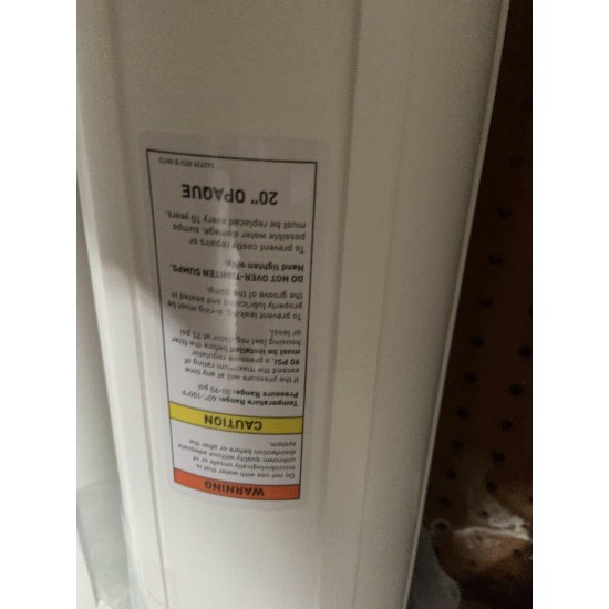 Home Master Whole House Three Stage Water Filtration System HMF3SDGFEC, open box