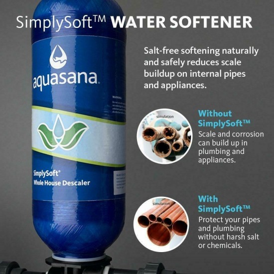 Austin Springs by Aquasana 300,000 Gal Whole House Water Filtration System with