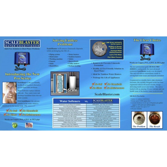 Water Conditioner/Descaler...Better than a conventional Water Softener