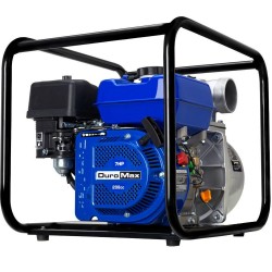 7 HP 2 In. Portable Utility Gasoline Powered Water Pump Includes strainer, hose