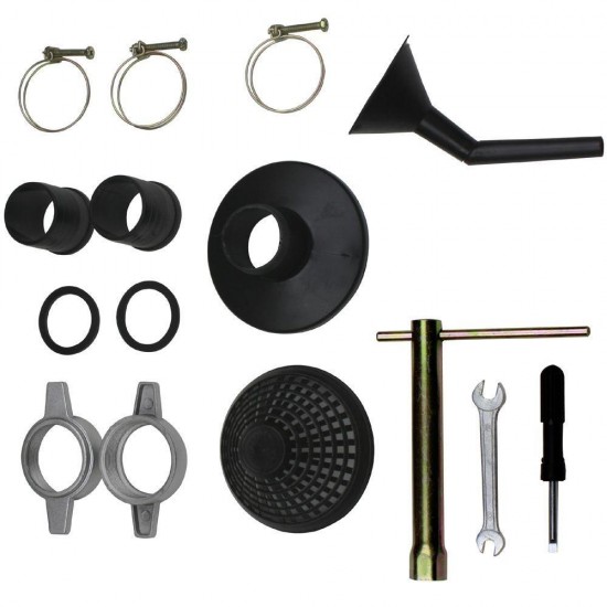 7 HP 2 In. Portable Utility Gasoline Powered Water Pump Includes strainer, hose