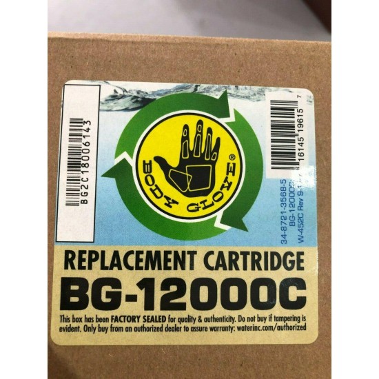 Body Glove BG-12000C Replacement Water Filter Cartridge OEM