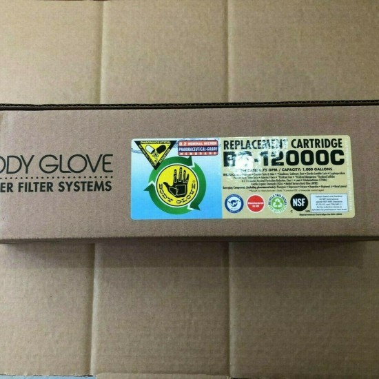 Body Glove BG-12000C Replacement Water Filter Cartridge OEM