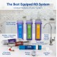 Alkaline Reverse Osmosis Water Filtration System – Clear RO w/ Gauge – 100 GPD