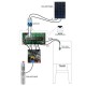 4'' DC Solar Water Pump Submersible Deep Well Water Pump with MPPT Controller