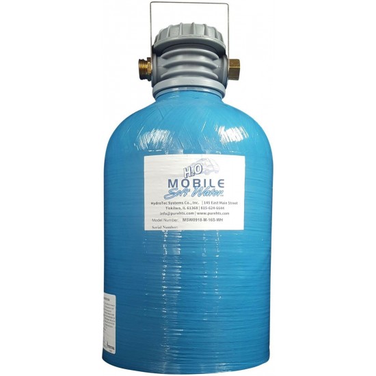 Mobile-Soft-Water Premium Portable Softener & Conditioner 16Kgr -- RV-Boat-Cabin