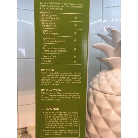 2 Sets of Tyent MMP Replacement Filters For MMP-11/9090T/7070T/7070/5050