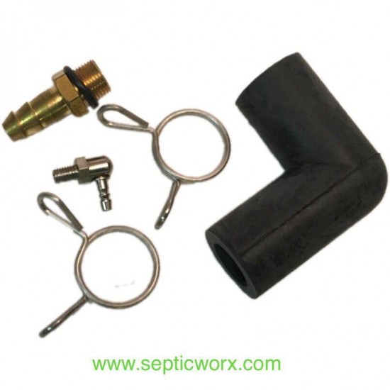 BLUE DIAMOND ET80 Septic/Pond Air Pump FREE SHIPPING COMPATIBLE TO HIBLOW HP80