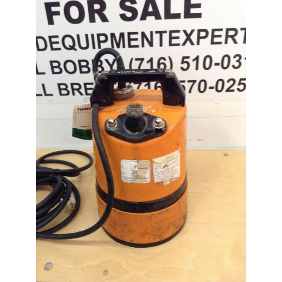 Tsurumi Water Pump LSC1.4S-61 Submersible Pumps Electric Portable Small 3/4