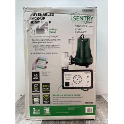 Zoeller Basement Sentry STBB300 Wi-Fi Enabled Back-Up Sump Pump 45GPM NEW
