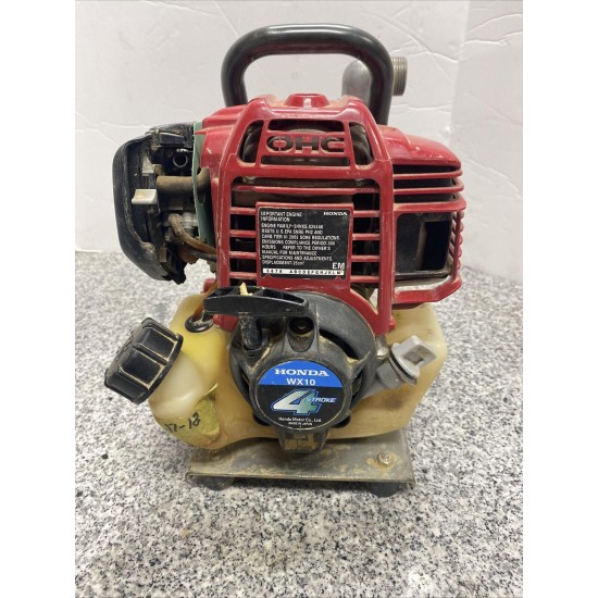 Honda 4 Stroke Pump WX10 a-x