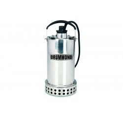 Drummond 3/4 HP Submersible Utility Pump Stainless Steel Construction 4400 GPH