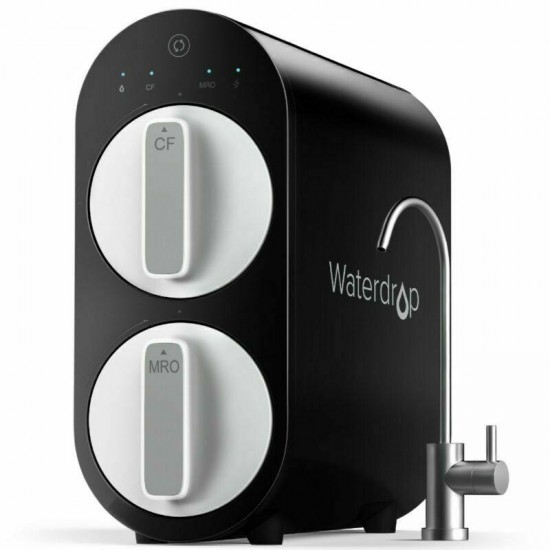 5-Stage Tankless Reverse Osmosis Water Filtration System by Waterdrop G2 Black
