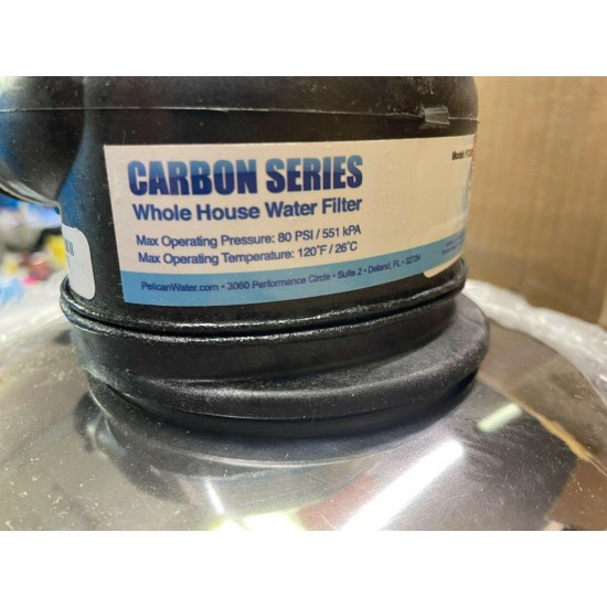 Pelican Water 10 GPM Whole House Carbon Water Filtration System PC600 Tank ONLY