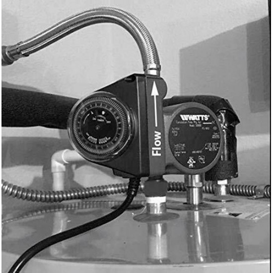 Watts Premier Instant Hot Water Recirculating Pump System with Built-In Timer