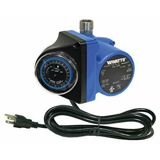 Watts Premier Instant Hot Water Recirculating Pump System with Built-In Timer