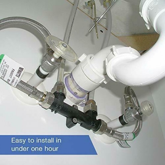 Watts Premier Instant Hot Water Recirculating Pump System with Built-In Timer