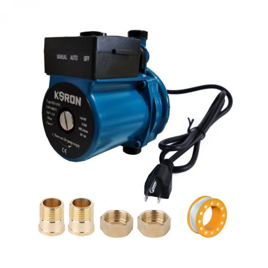 4 Pack Automatic Booster Pump NPT 3/4'' Domestic Circulation & Boost Water Pump