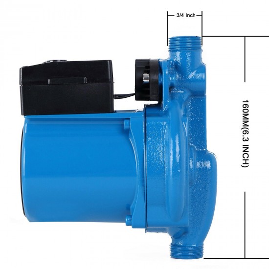 4 Pack Automatic Booster Pump NPT 3/4'' Domestic Circulation & Boost Water Pump