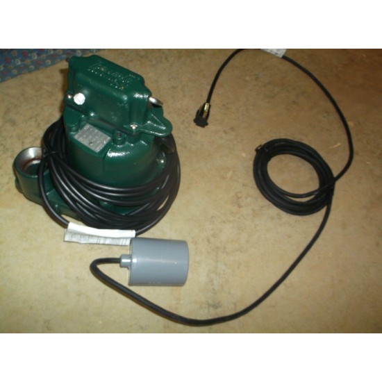 Zoeller bn264-0005 4/10 hp cast iron sewage pump 2