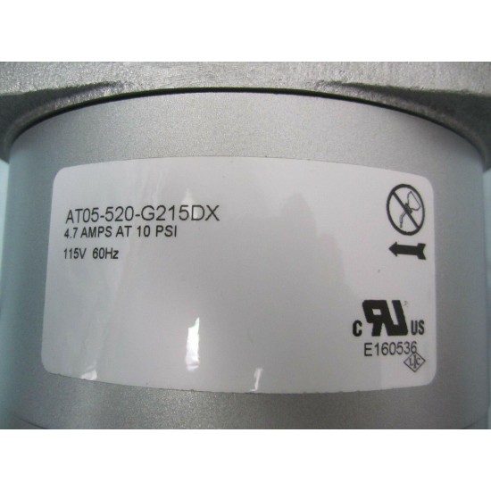 Gast AT05 Rotary Vane air compressor AT05-520-G215DX