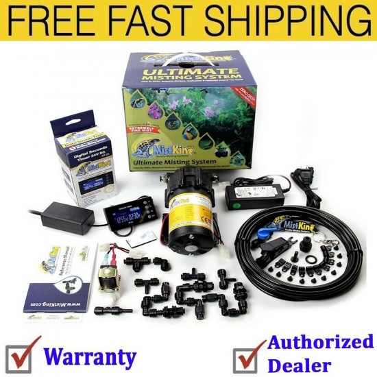 MistKing 22252 Ultimate Value Misting System V4.0 Bearded Dragon Crested Gecko