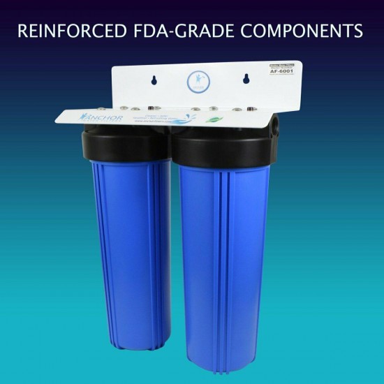 Anchor AF-6001 - 2-Stage Whole House Water Filtration System