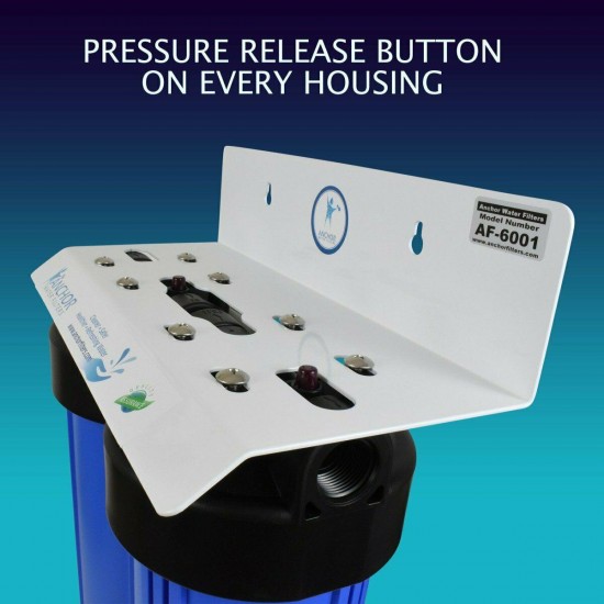 Anchor AF-6001 - 2-Stage Whole House Water Filtration System