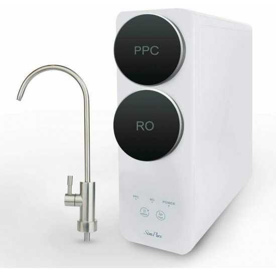 400G RO Reverse Osmosis Drinking Water Filter System Purifier Fast Flow,Tankless