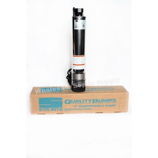 Sta-Rite 20DOM05121 STEP Plus D-Series High Head Submersible Effluent Pump, 20