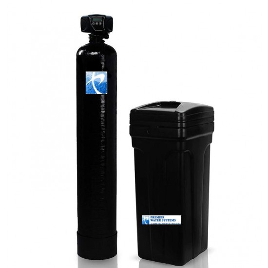 Whole House Water Softener 64,000 Grain 2 cu ft 12
